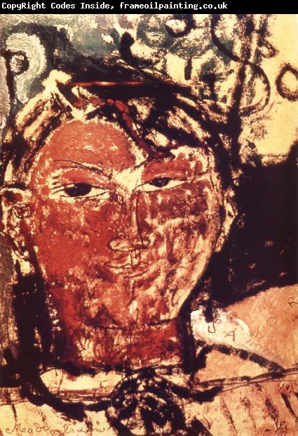 Amedeo Modigliani Portrait of Pablo Picasso